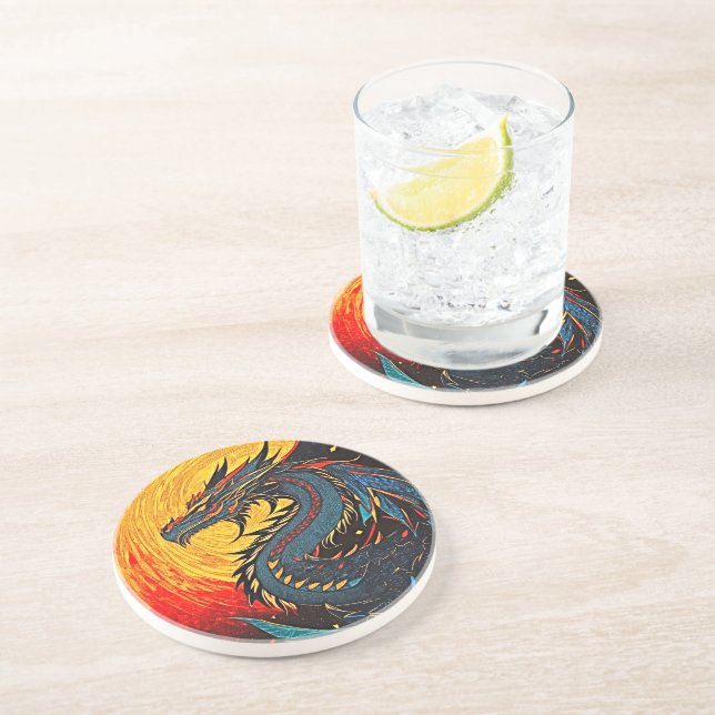 Mythic Dragon at Ember Sunset Coaster (Side)