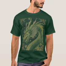 Mythic Dragon | Fantasy Dragon T-Shirt Design