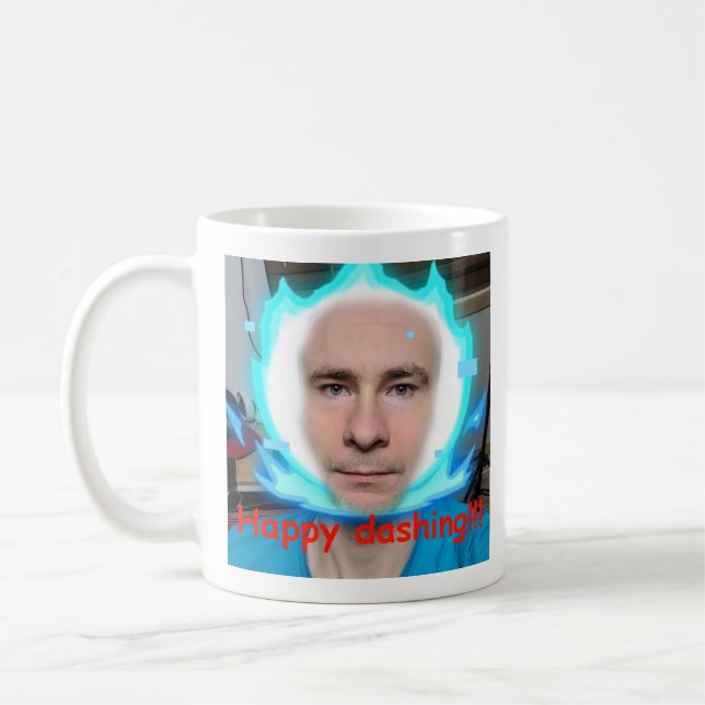 Mythic EricVanWilderman Happy Dashing Mug (Left)