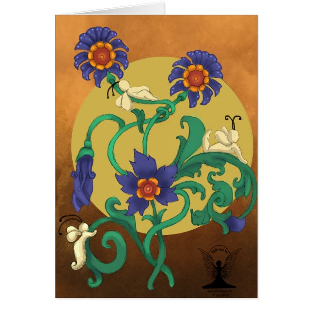 Mythic Fairy Art Floral Magic (Front)