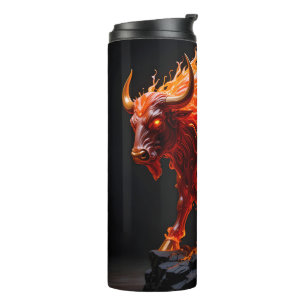 Mythic Fire Bull Thermal Tumbler