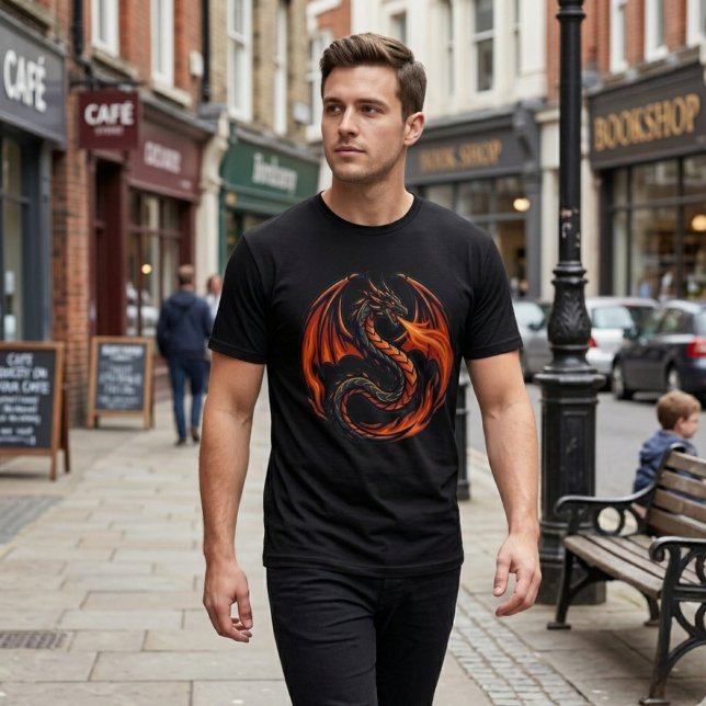 Mythic Realms Dragon’s Fury T-Shirt (Creator Uploaded)