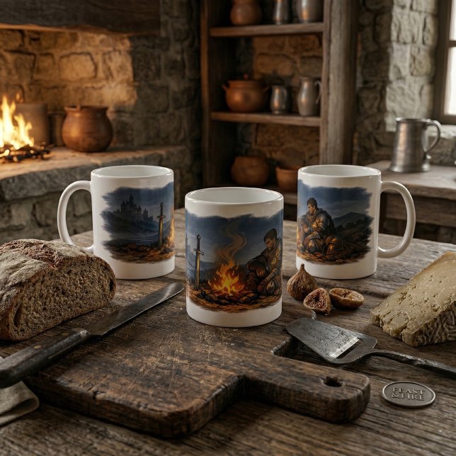 Mythic Realms Knight’s Vigil Coffee Mug (Creator Uploaded)