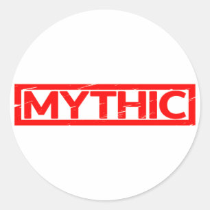 Mythic Stamp Classic Round Sticker