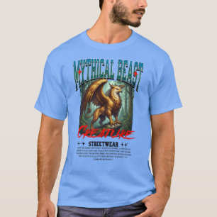 Mythical Beast Creature Griffin Fantasy Streetwear T-Shirt