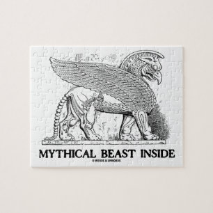 Mythical Beast Inside (Griffin / Gryphon) Jigsaw Puzzle