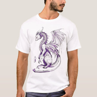 Mythical Beasts & Dragon Outlines T-Shirt