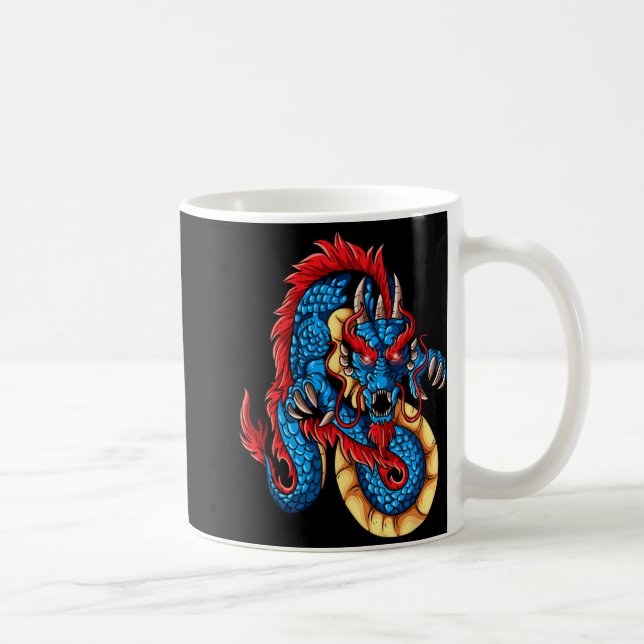 Mythical Creatures China New Year Chinese New Year Coffee Mug (Right)