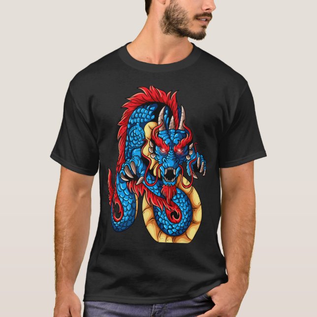 Mythical Creatures China New Year Chinese New Year T-Shirt (Front)