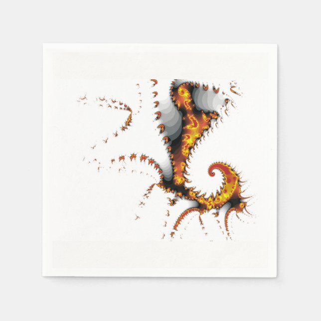 MYTHICAL CREATURES NAPKIN (Front)