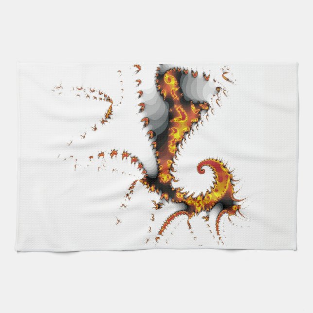 MYTHICAL CREATURES TEA TOWEL (Horizontal)