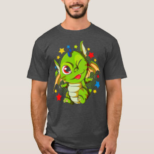 Mythical Dragon Fantasy Creature Cute Dragon T-Shirt
