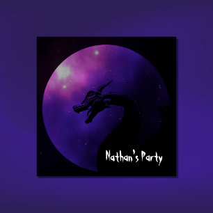 Mythical Dragon Party Invitation