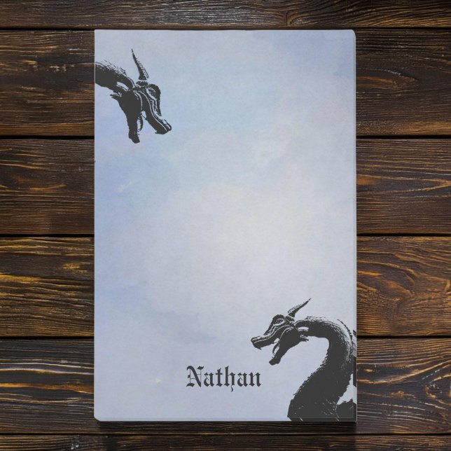 Mythical Dragon Personalised Post-it Notes (Creator Uploaded)