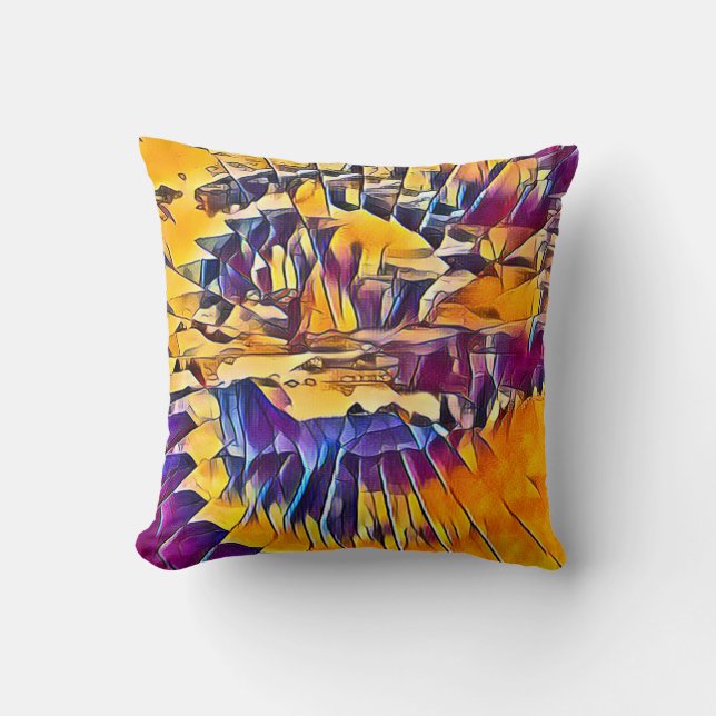 MYTHICAL FANTASY ABSTRACT    CUSHION (Front)