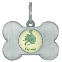 mythical fantasy creature cute green dragon