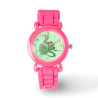 mythical fantasy creature cute green dragon