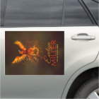 Mythical Fire Rising Phoenix Bird 