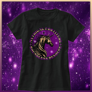 Mythical Fortitude, Boundless Resolve Unicorn T-Shirt