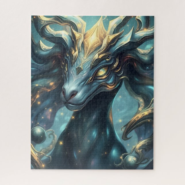 Mythical Golden Antler Deer Jigsaw Puzzle (Vertical)