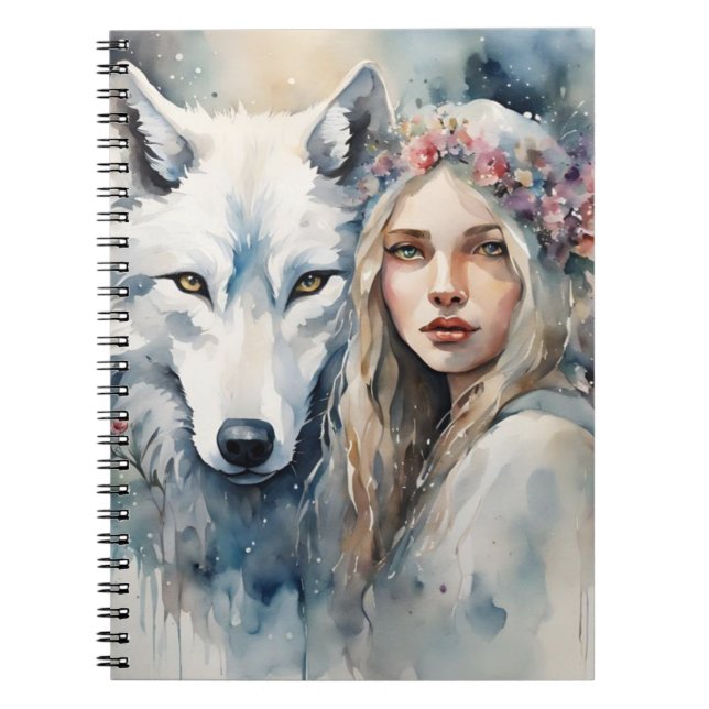 Mythical Harmony of Nature Notebook (Front)
