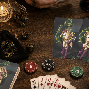 Mythical Medusa Greek Mythology Snake Gorgon Playing Cards