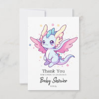 Mythical Modern Dragon Baby Shower
