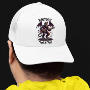 Mythical Rockstar: Bigfoots Guitar Solo Trucker Hat