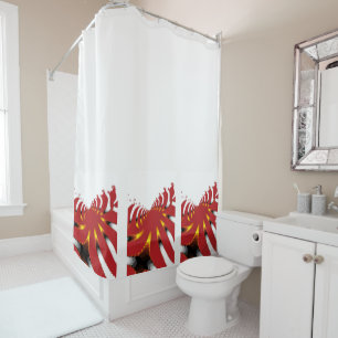 MYTHICAL SEA ANEMONE SHOWER CURTAIN