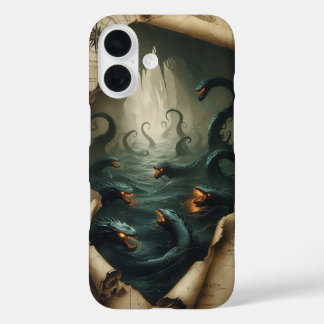 Mythical Sea Monster iPhone 16 Case