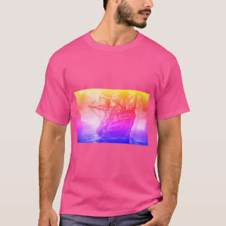 Mythical ship (rainbow style) T-Shirt