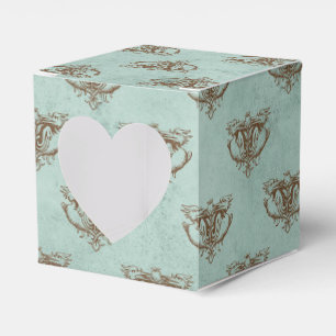 Mythical Vintage Dragon Pattern Favour Box