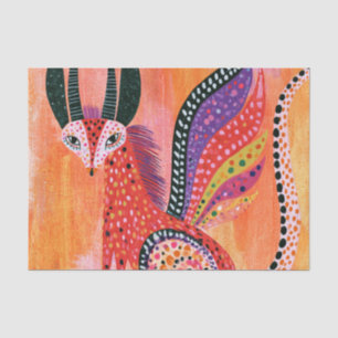 Mythical Winged Alebrije Creature Tissue Paper