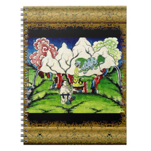 Mythological Lion Spiral Notebook