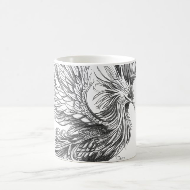 Mythological Phoenix Mug (Center)