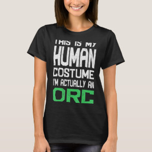 Mythology Creature Orc Rpg Fantasy Folk Costume T-Shirt