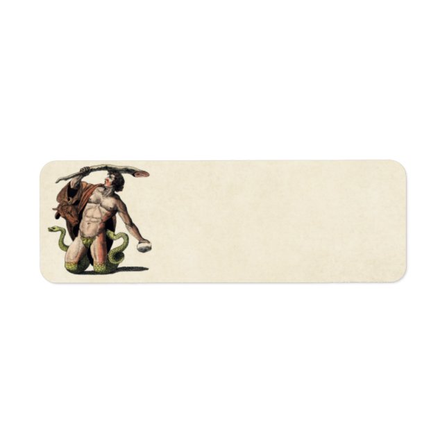 Mythology Educational Plate (Front)