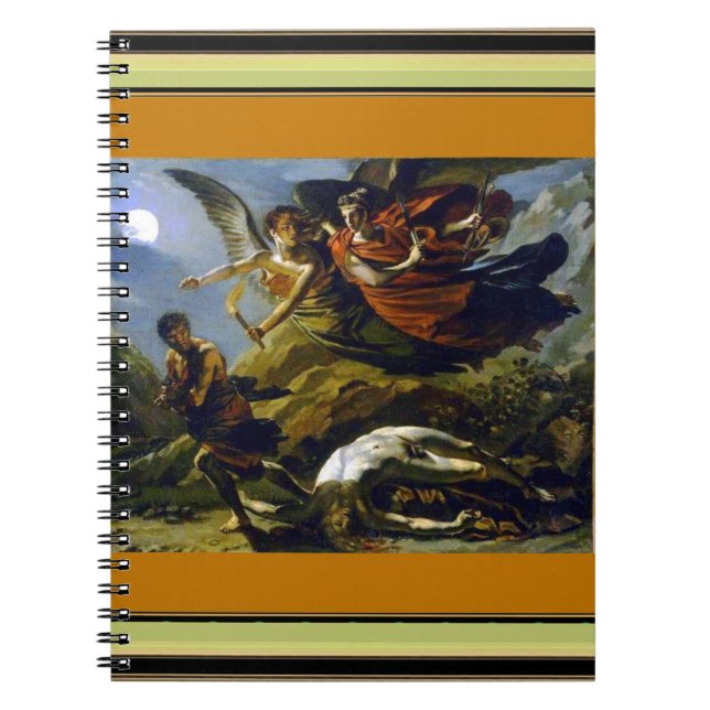 Mythology Spiral Notebook (Front)