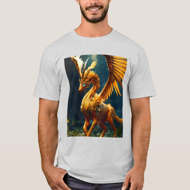 Mythoria themed - The Enchanted Dominion T-Shirt  (Front)