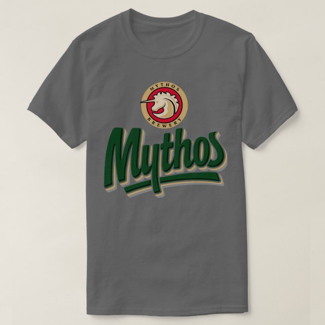 MYTHOS BREWERY T T-Shirt (Design Front)