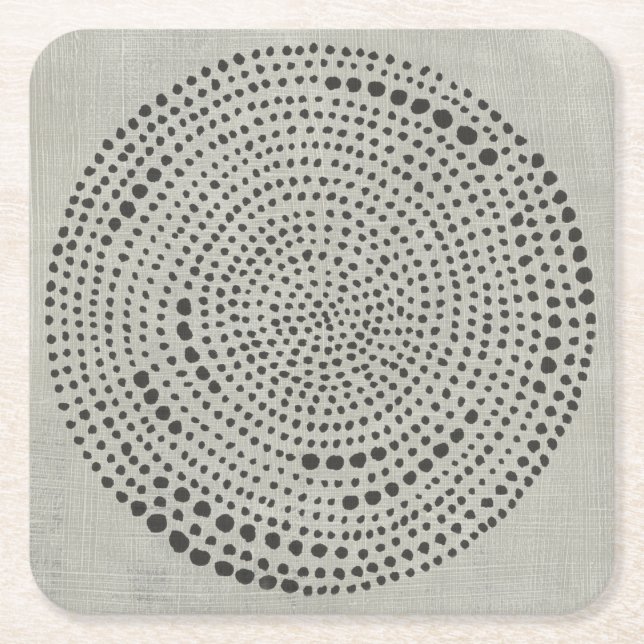 Mythos - Circle Square Paper Coaster (Front)