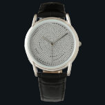 Mythos - Circle Watch<br><div class="desc">Mythos I by Chariklia Zarris. Circle design composed of multiple dots against a neutral background.</div>