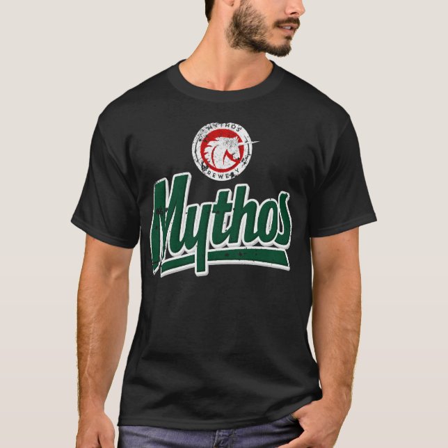 Mythos Greece World Beer T-Shirt (Front)