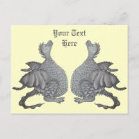 mythycal creatures cute grey baby dragons