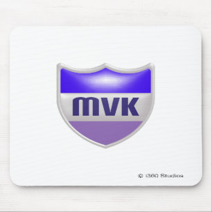 MyVirtualKingdom Shield Mousepad - White