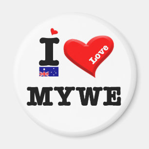 MYWEE - I Love Magnet