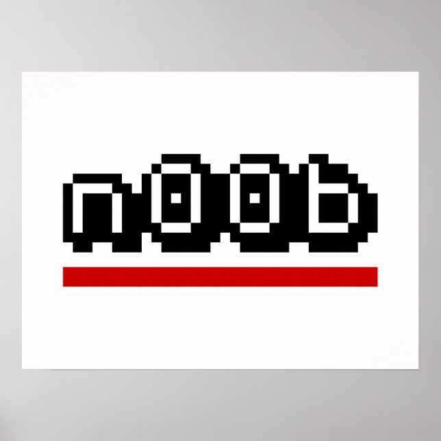 n00b poster (Front)