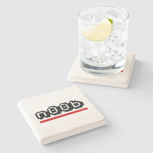 n00b stone coaster (Side)