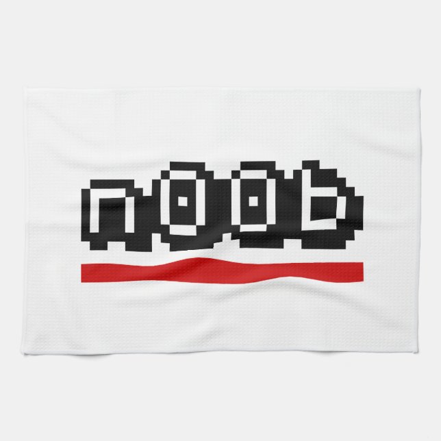 n00b tea towel (Horizontal)