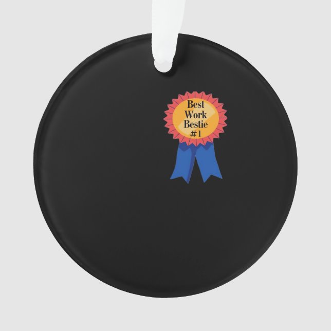 N1 Co-Worker Bestie Classic Ornament (Front)
